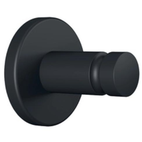 TESA Support de serviette de toilette MOON BLACK, noir