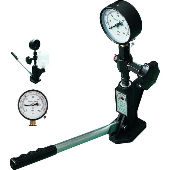 Testeur dinjecteur diesel multifonctionnel, construction en acier au carbone haute résistance, performances fiables, utilisation commerciale ,