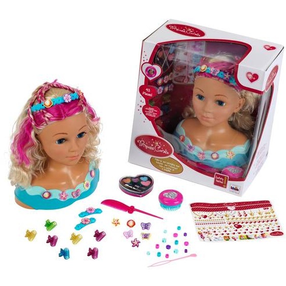 Tête À Coiffer Et À Maquiller Mariella Princess Coralie Multicolore