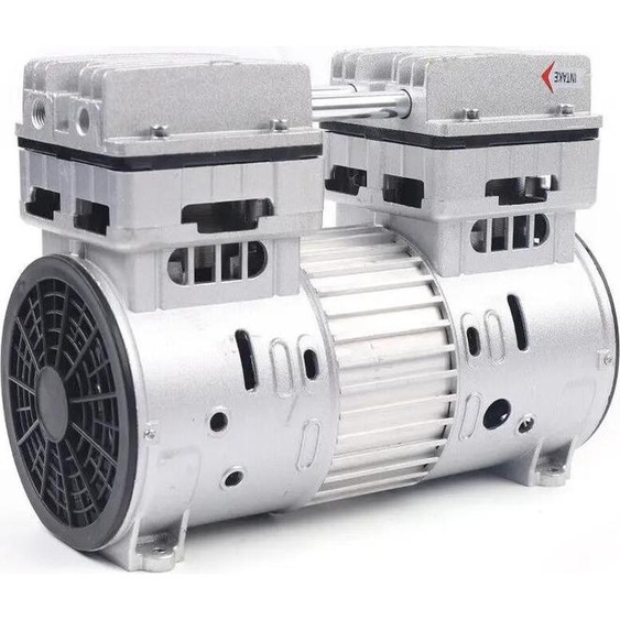 Tête de compression à air comprimé sans huile, 750 W/1 CV, 8 bar, 145 l/min, 1400 tr/min, 220 V, silencieuse