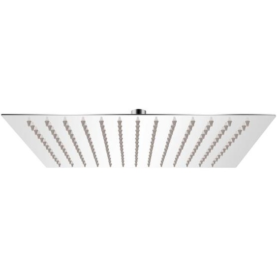 Tête de douche plongeante carrée en acier inoxydable 25x25 cm
