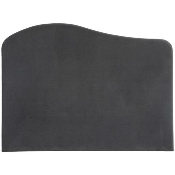 Tête de lit Lipka Velours, gris foncé, L.160 cm