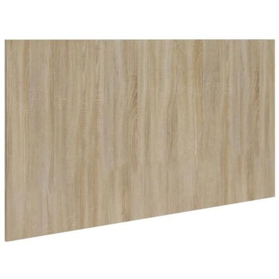 Tête de lit - SALALIS - Chêne sonoma - 160x1,5x80 cm - Bois dingénierie