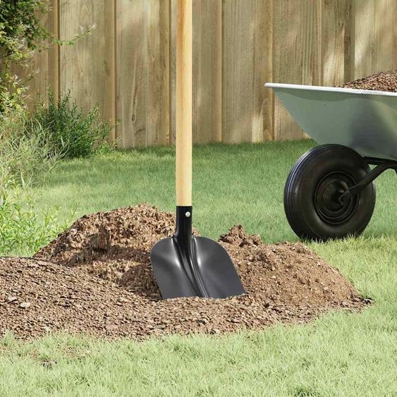 Tête de pelle 4 pcs Noir 34,5 x 24 cm Acier enduit de poudre