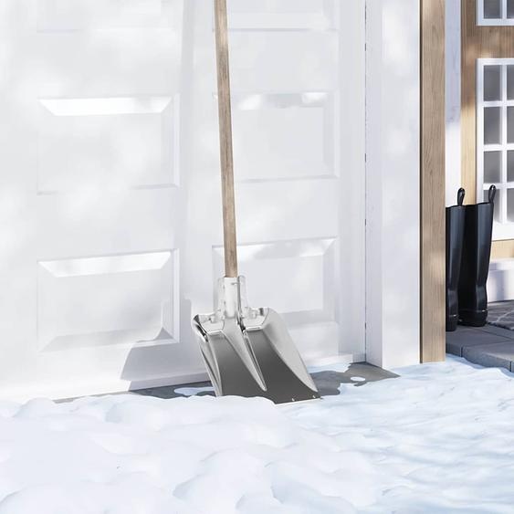 Tête de pelle Argent 41,5 x 32,5 cm Aluminium