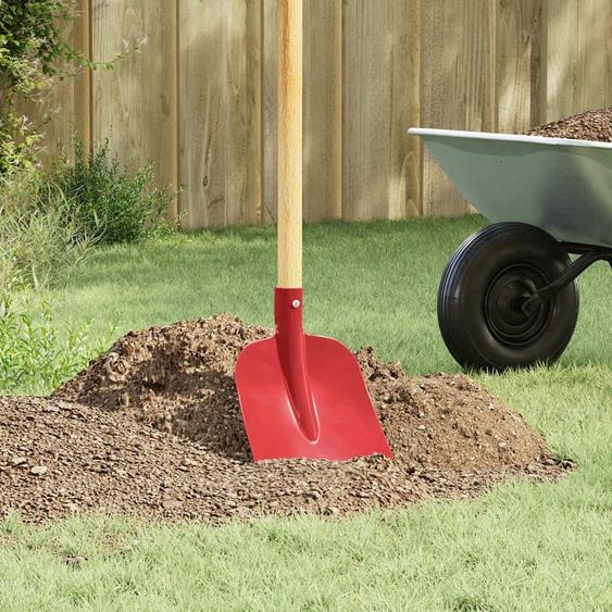 Tête de pelle Rouge 32 x 24,5 cm Acier enduit de poudre