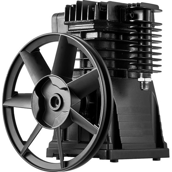 Tête de pompe de compresseur à air SucceBuy, 3 CV 5,8CFM @ 90psi, double cylindre lubrifié à lhuile, pression max. 116Psi, remplacement en aluminium à un étage pour compresseur à air