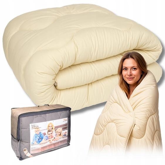Textom Couette Micro Antiallergique Moelleuse 150x200 cm Écru