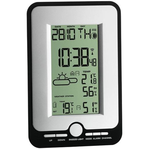 TFA - Funk-Wetterstation MULTY 35.1134.10 - silber/schwarz