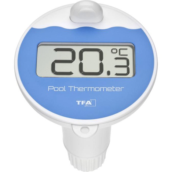 TFA - Emetteur pour piscine avec écran 30.3238.06 - bleu