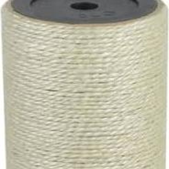 The Living Store Arbre à chat 8x50 cm 10 mm Beige