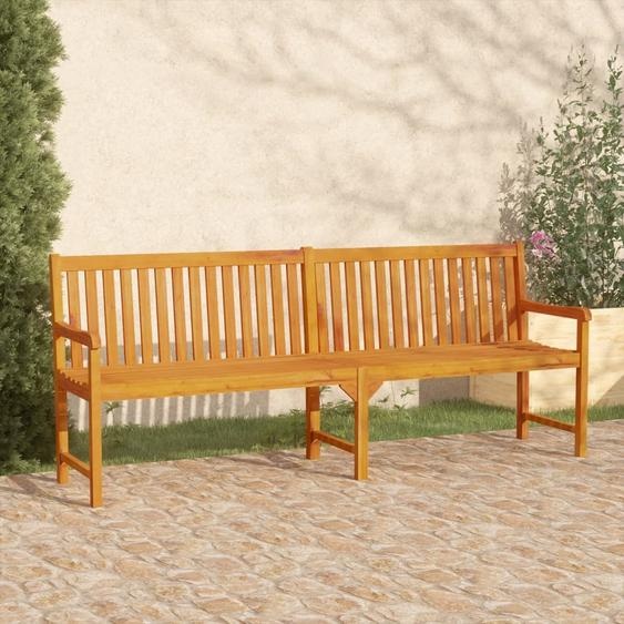 The Living Store Banc de jardin 219 cm bois massif acacia