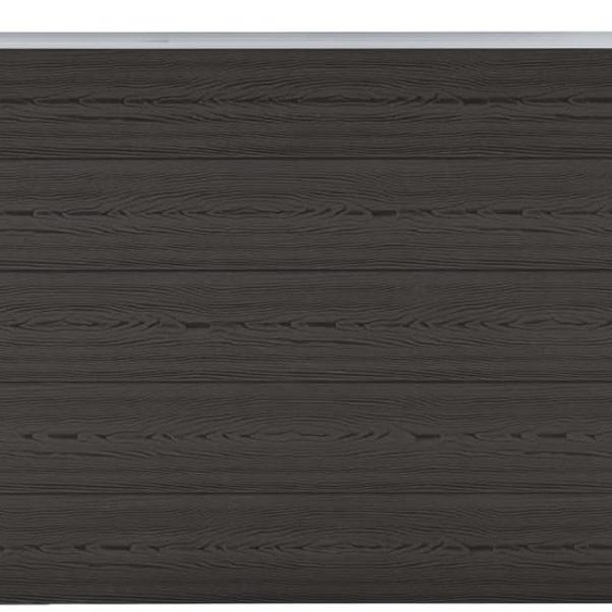 The Living Store Élément de clôture WPC 180x105 cm Noir