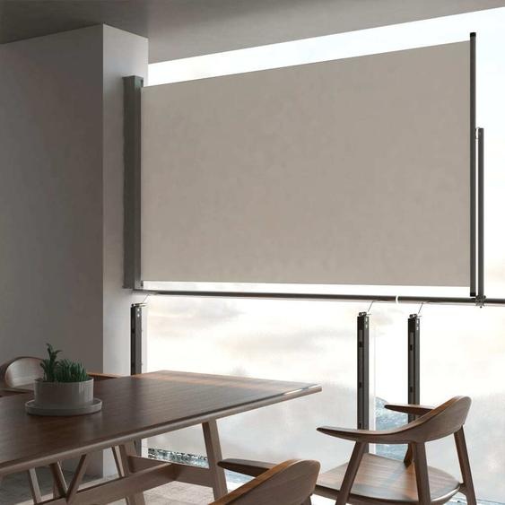 The Living Store Store latéral extensible 140x300 cm Crème