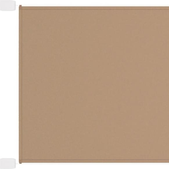 The Living Store Store vertical Taupe 140x800 cm Tissu Oxford