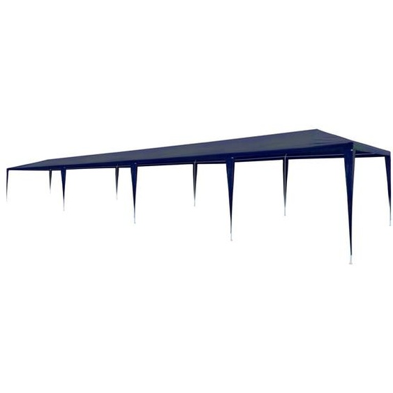 The Living Store Tente de réception 3x12 m PE Bleu