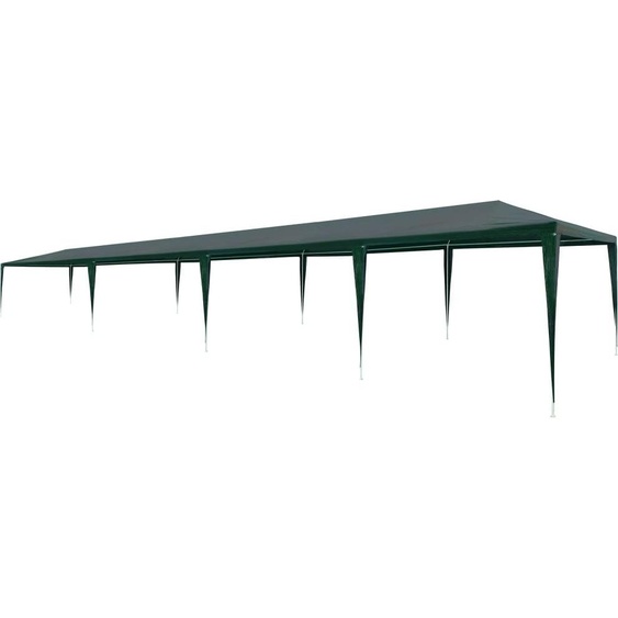 The Living Store Tente de réception 3x12 m PE Vert