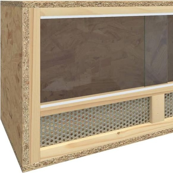 The Living Store Terrarium en bois composite 60x30x30 cm