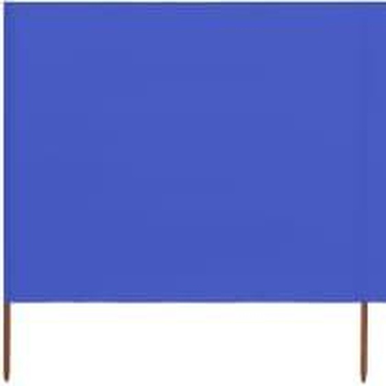 The Living Store - Tissu pare-vent 5 pièces 600 x 160 cm bleu azur