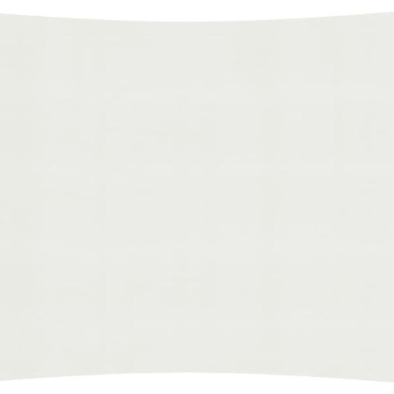 The Living Store Voile dombrage 160 g/m² Blanc 5x8 m HDPE