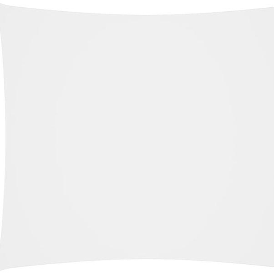 The Living Store Voile dombrage tissu Oxford rectangulaire 5x7 m blanc