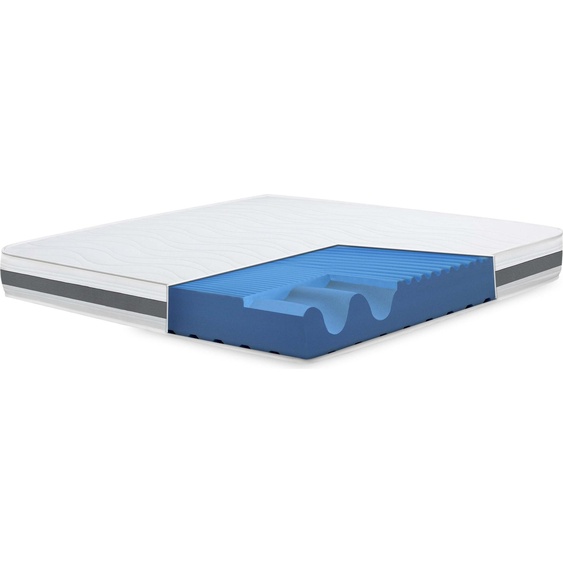 The White Stone King Size Double Mattress 190x220 Basic, Antibactérien, Antiacarien, Antiallergique | Hauteur 20 cm |  Italy