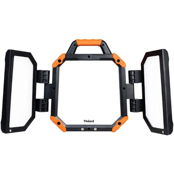 THEARD Projecteur LED 80W portable 3 volets hybride - 480