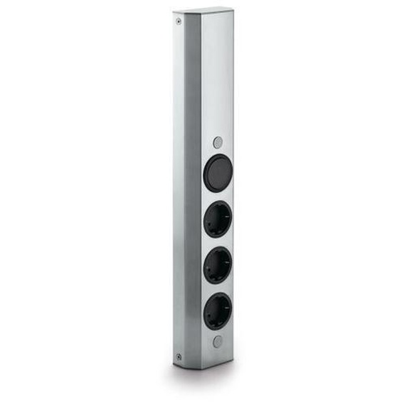 Thebo Mira Wand S petit interrupteur pour montage en saillie, acier inoxydable