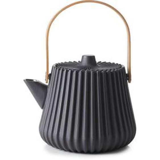 Théière Pekoë porcelaine noir 55 cl