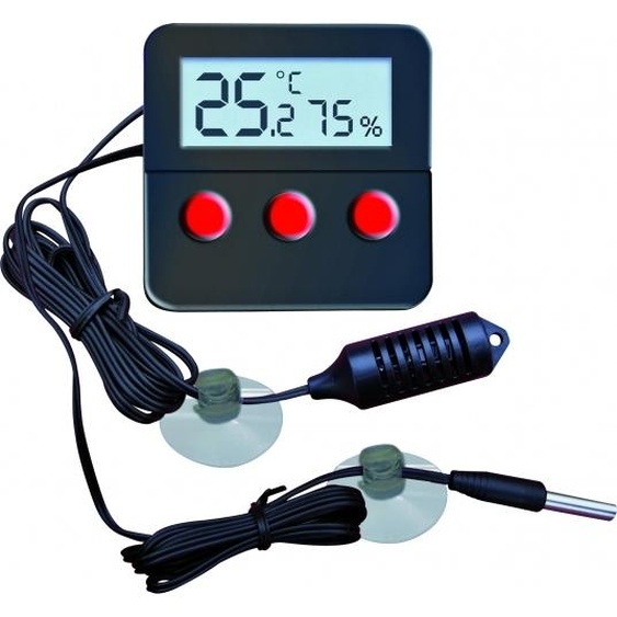 Thermo-Hygromètre numérique, à distance 6 × 6 cm