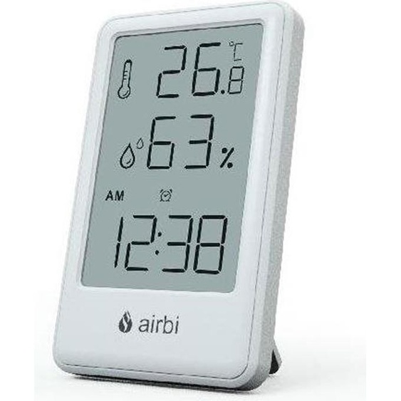 Thermomètre et hygromètre dambiance Airby FRAME blanc
