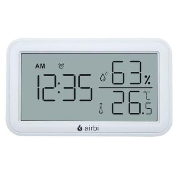 Thermomètre et hygromètre dintérieur Airbi LINE blanc