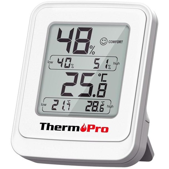 ThermoPro : hygromètre numérique pour terrarium avec indicateur de confort
