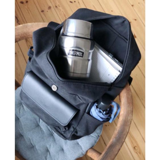 Bouteille isotherme STAINLESS KING, 0,47 litre, bleu