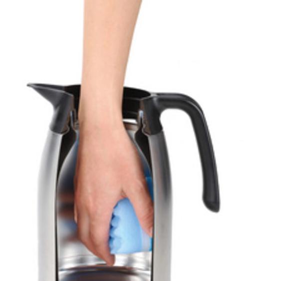 THERMOS Pichet isotherme THV, 2,0 litre, inox / noir