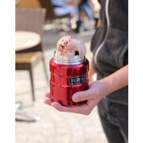 Récipient alimentaire STAINLESS KING, 0,47 l, rouge