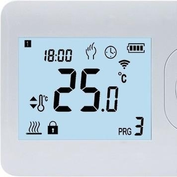 Thermostat - Blanc -radio et montage facile
