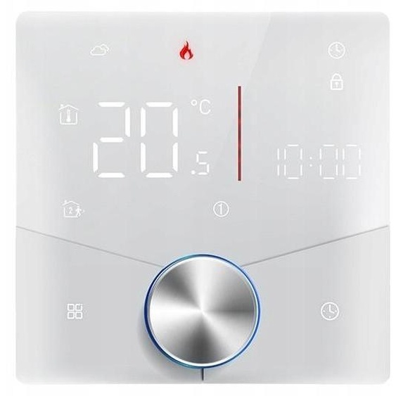 Thermostat Connecté Tuya TR088 Blanc 16A Mesure Consommation