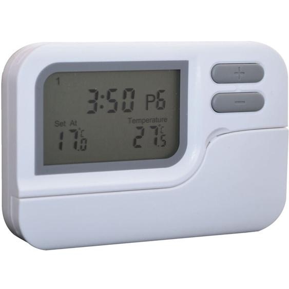 Thermostat dambiance digital programmable, 42 programmes, 230V, 1380W maxi - Tibelec