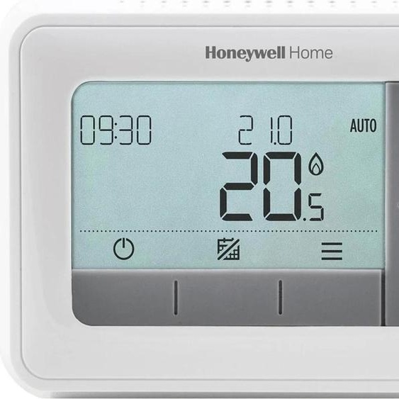 Thermostat dambiance Honeywell Resideo T4 câblé avec contact inverseur, blanc, 1 pièce.