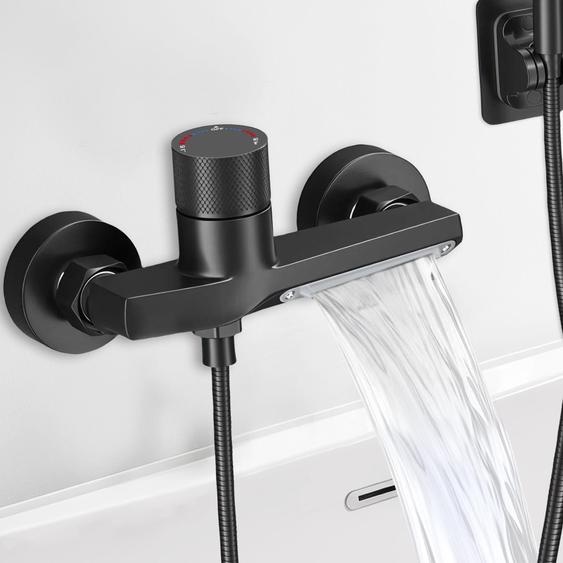 Thermostat de douche, robinet mélangeur pour douche, pommeau de douche à effet cascade, robinet de baignoire