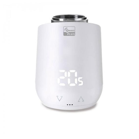 Thermostat de radiateur Z-Wave Plus avec écran LED et mode économie dénergie