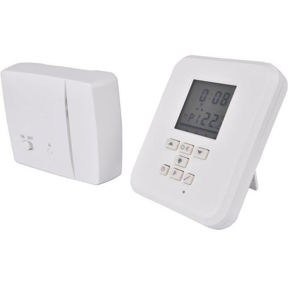Thermostat Électronique Programmable GAO, Sans Fil, 3 Programmes Libres, 6 Pré-enregistrés, Transmission 70m