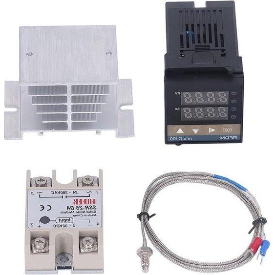 Thermostat intelligent avec régulateur PID, 0-400 °C, 40 A