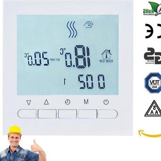 Thermostat intelligent pour poêles à gaz avec écran LCD - Utilisation simple - Programmable