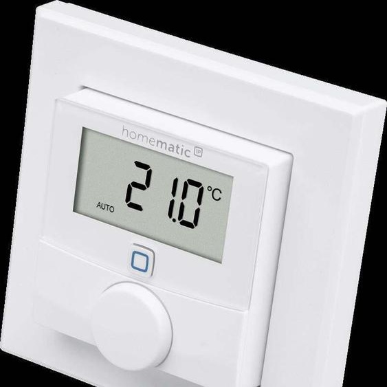 Thermostat mural filaire Homematic IP avec capteur dhumidité, modèle HmIPW-WTH