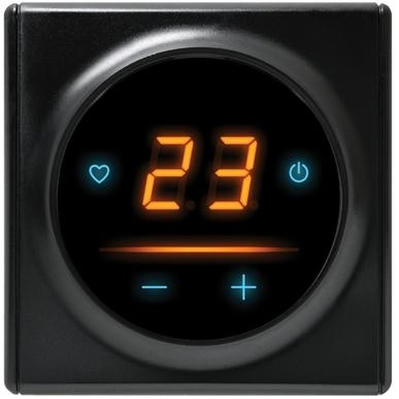 Thermostat OneKeyElectro 25 WIFI Touch avec cadre Florence - noir