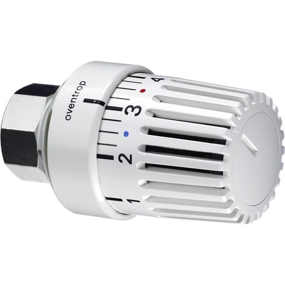 Thermostat Oventrop Uni L, avec sonde à liquide, modèle : blanc M 30 x 1,0, 1 pièce.