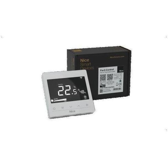 Thermostat Z-Wave pour ventilo-convecteurs, compatible avec les systèmes à 2 ou 4 tubes,tactile