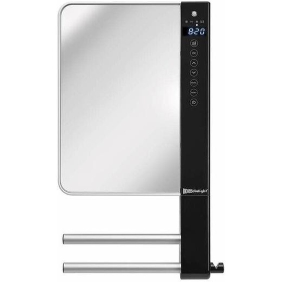 Thermoventilateur programmable mural de couleur miroir Radialight TBWIN023 Miroir
